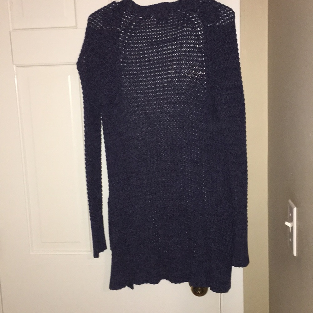 A blue American Eagle cardigan - Picture 3 of 3